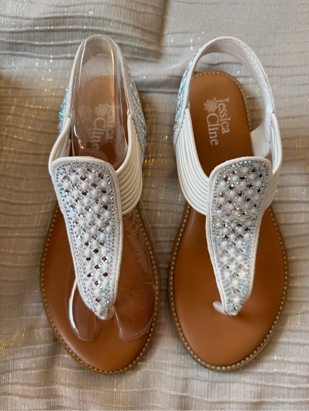 EUC Jessica Cline Rebecca sandals. Size 6.